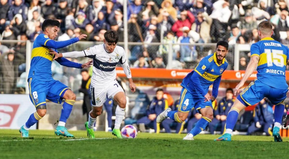 Boca Juniors Venci A Gimnasia Por La Liga Profesional