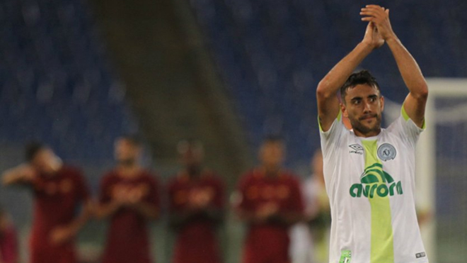 Alan Ruschel Y Su Emotivo Gol En El Amistoso AS Roma Chapecoense VIDEO