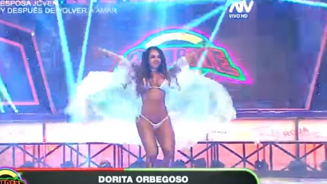 Youtube Dorita Orbegoso Apareci Con Diminuto Bikini En Programa