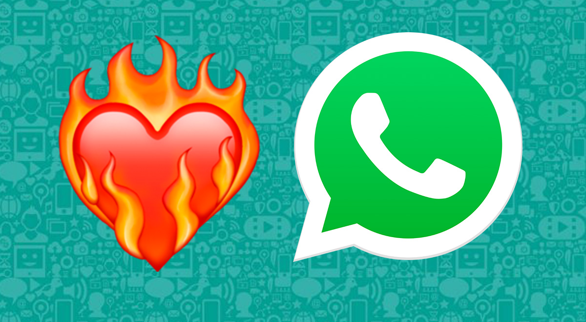 WhatsApp: ¿Alguna vez te han enviado un corazón en llamas?