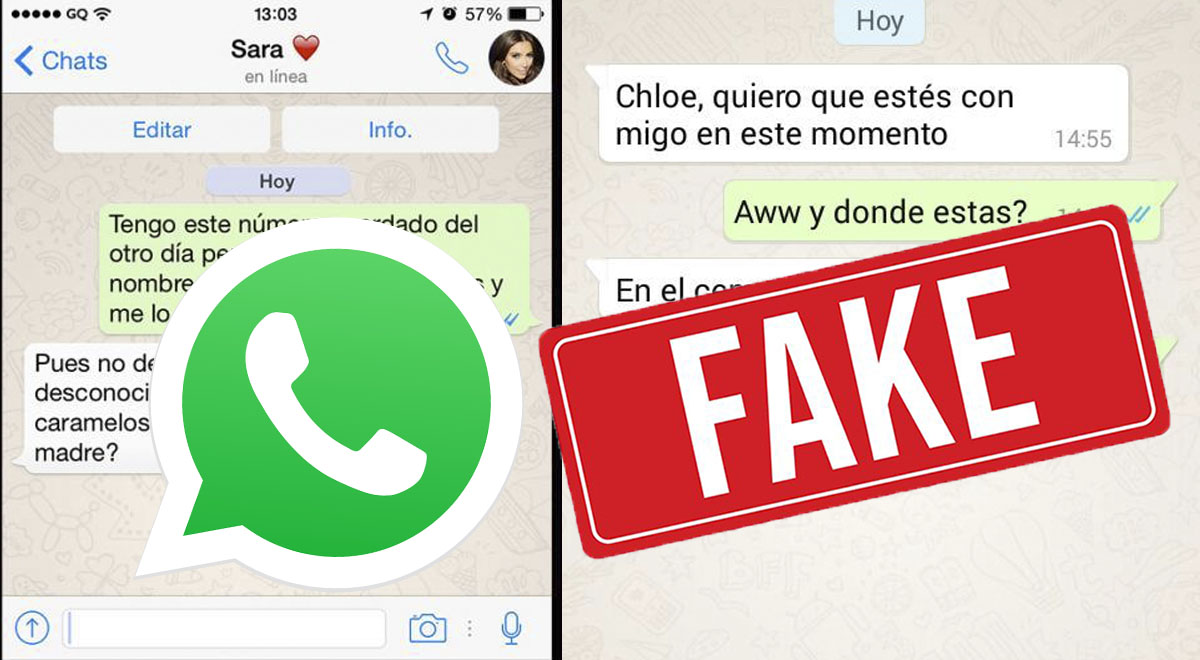 WhatsApp Cómo crear chats falsos con cualquier persona