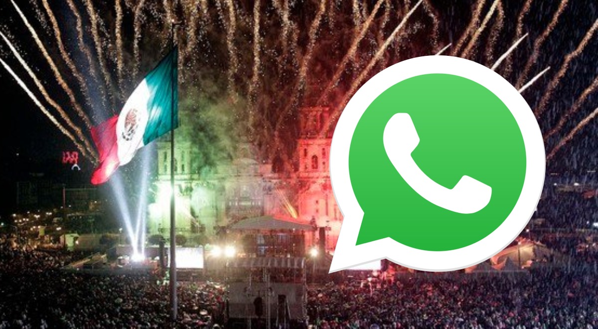 WhatsApp: comparte las mejores postales del 15 de septiembre en México