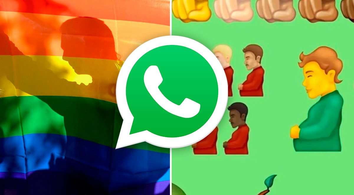WhatsApp: Emoji de hombre embarazado será incluido por motivo de inclusividad