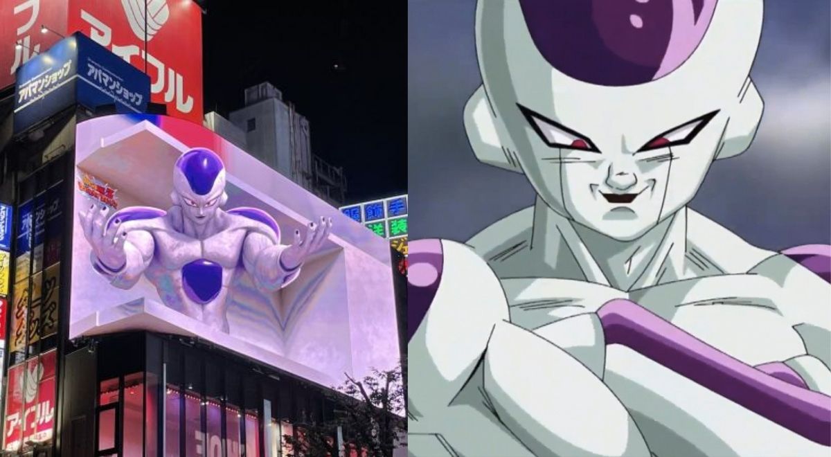 Dragon Ball Dokkan Battle: Figura en 3D de Freezer se lucirá en calles de Tokio