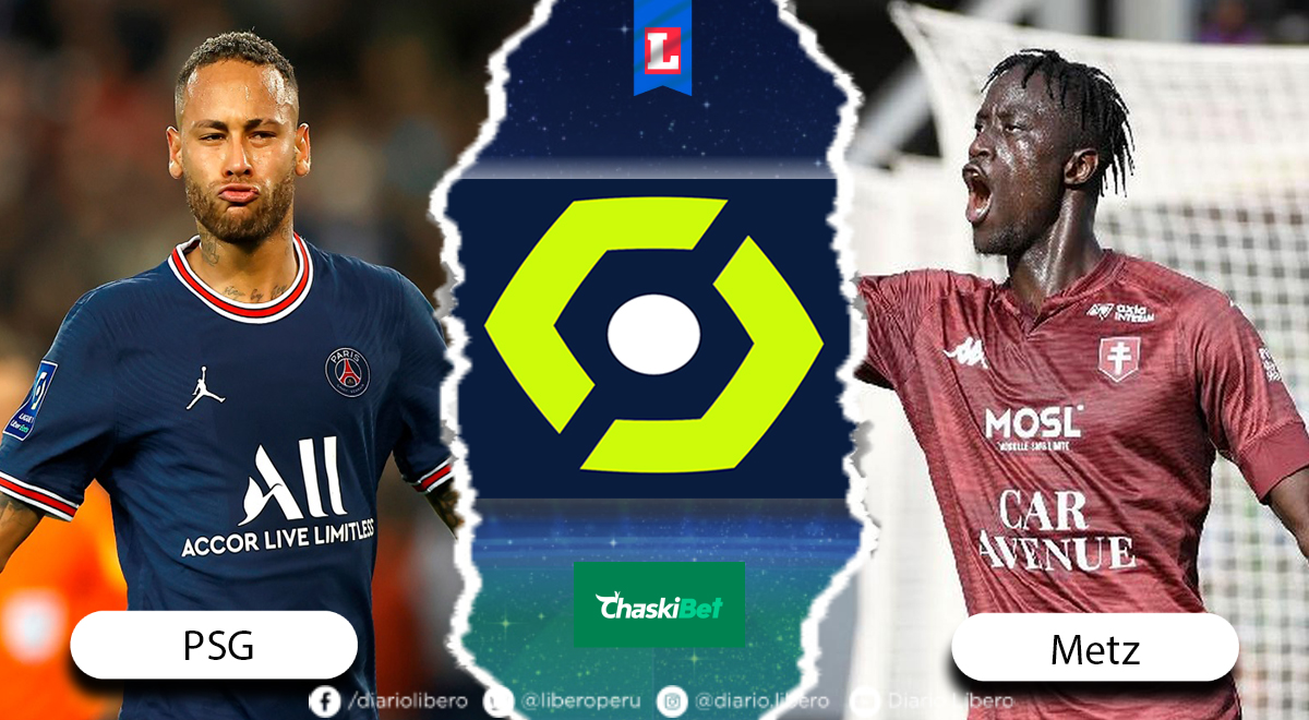 PSG vs. Metz EN VIVO: a qué hora y cómo ver partido hoy Ligue 1