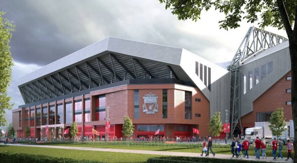 El Estadio del Liverpool será el tercero más grande de la Premier