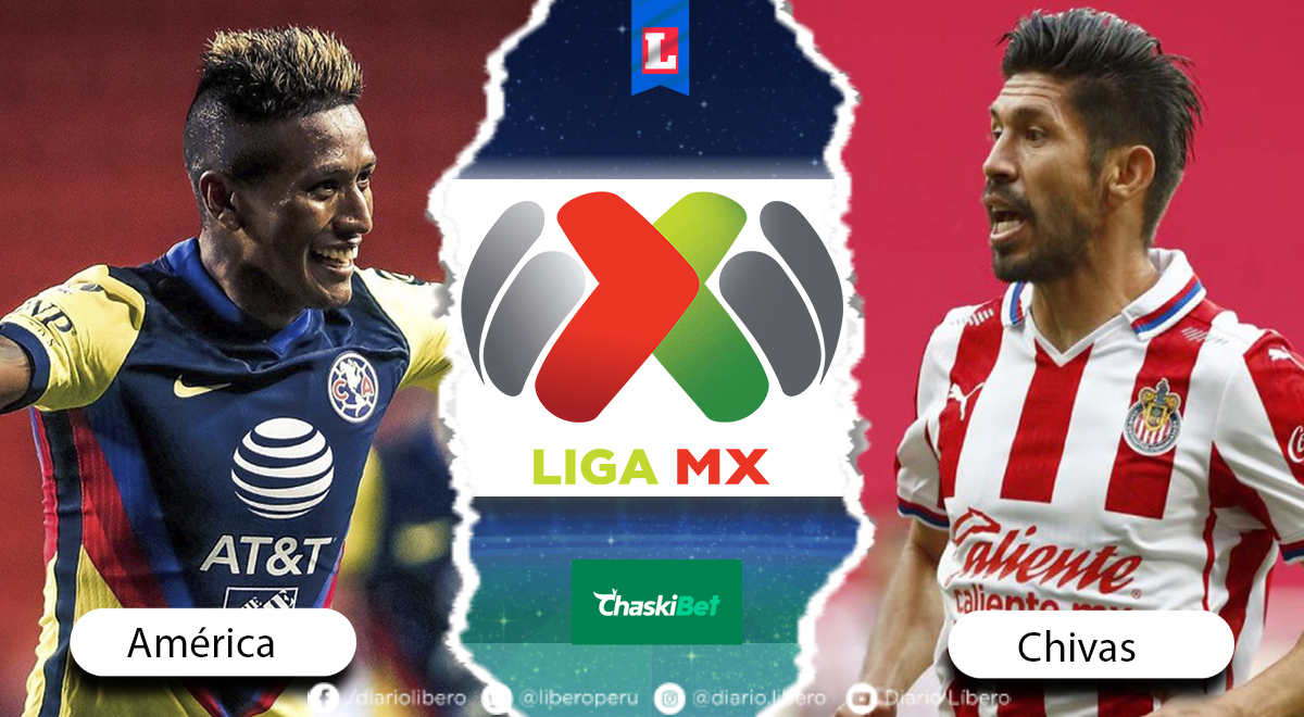 VER EN VIVO América vs. Chivas de Guadalajara: ST 0-0 por El clásico de la Liga MX