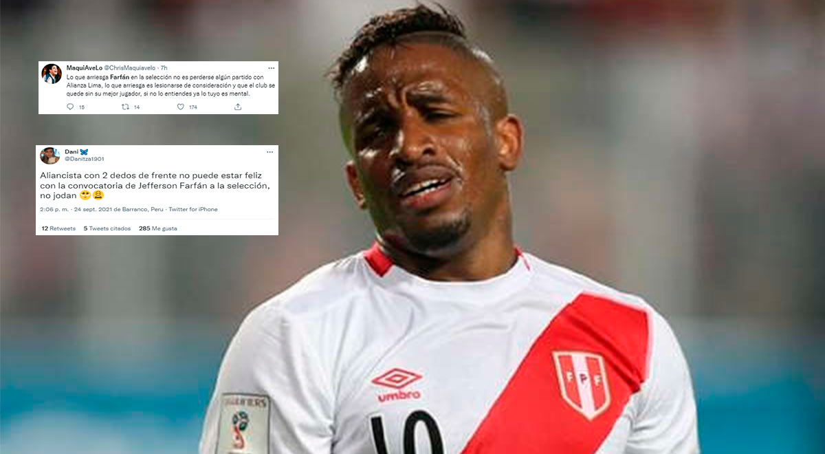 Alianza Lima: hinchas no quieren que Jefferson Farfán juegue en la Selección Peruana