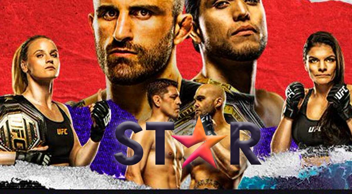 VER Star + EN VIVO, UFC 266: Shevchenko vs. Murphy desde el T-Mobile Arena
