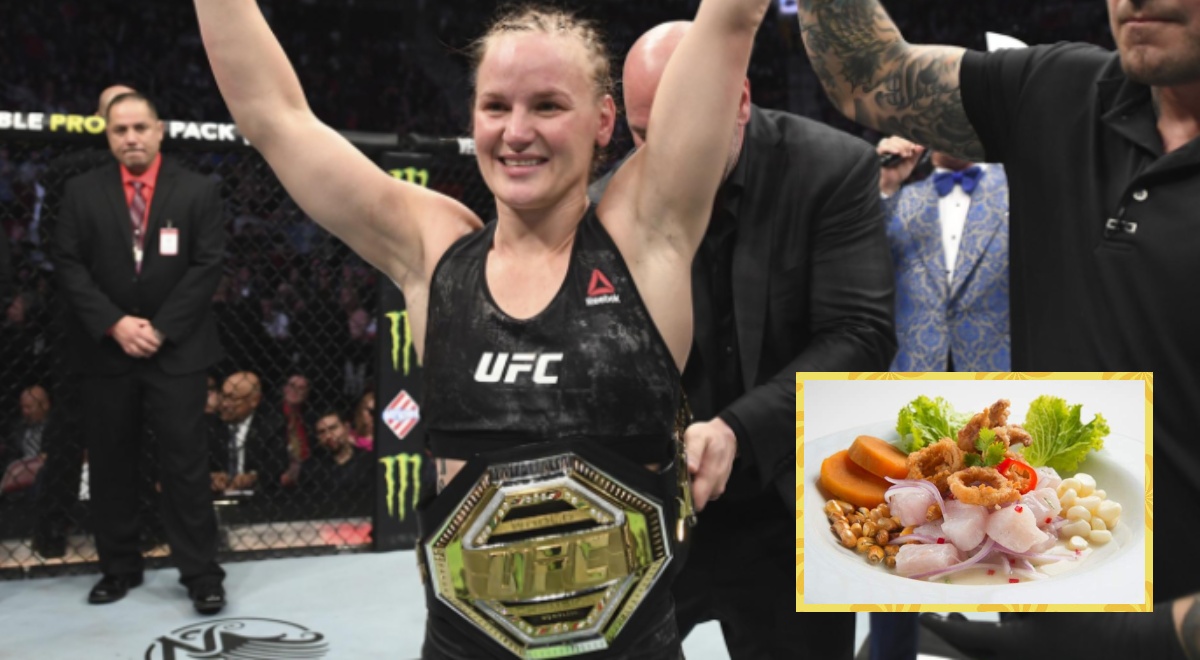 UFC 266: Valentina Shevchenko confessed that ceviche is her favorite food.