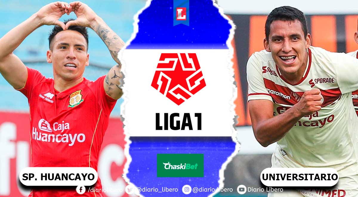 Universitario vs. Sport Huancayo EN VIVO: vía Gol Perú EN DIRECTO por la Liga 1