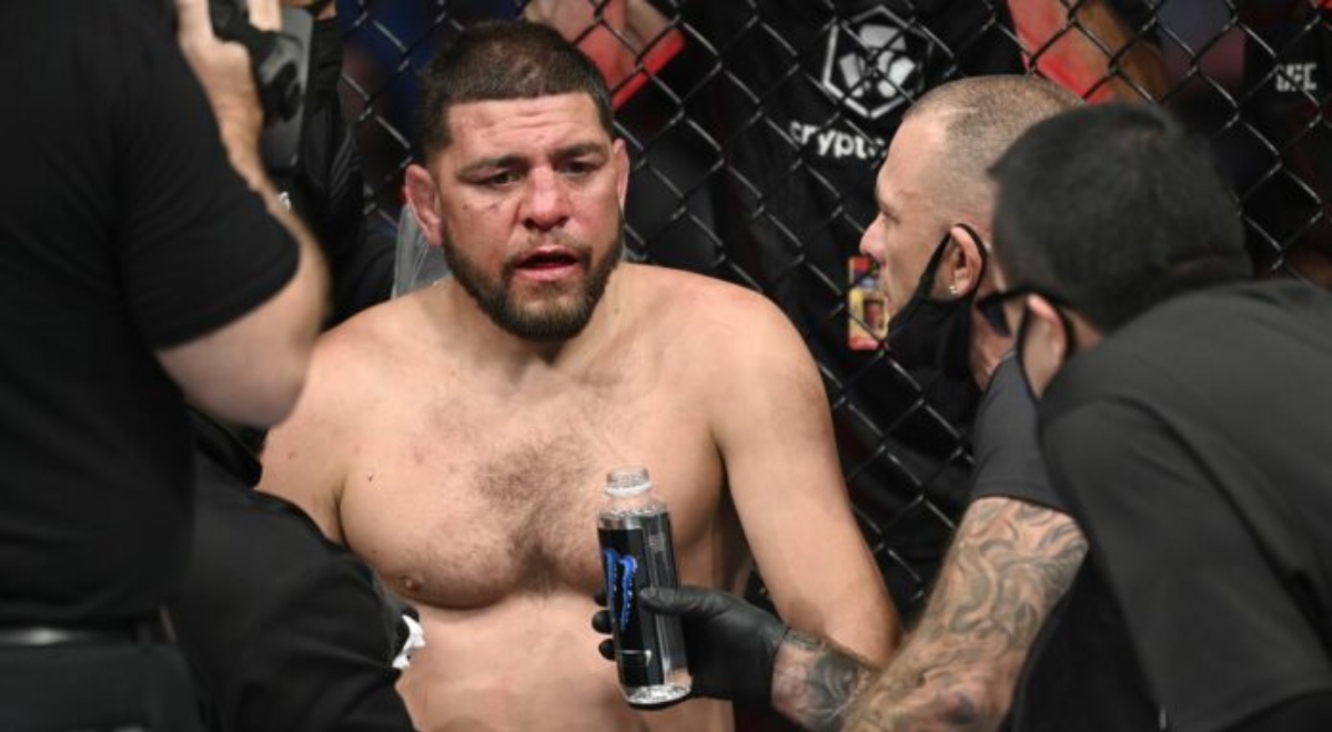 Nick Diaz after losing by TKO at UFC 266: 