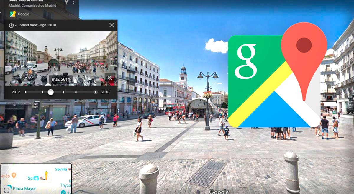 Google Maps: cómo se ven las ciudades al 'viajar en el tiempo' en la app