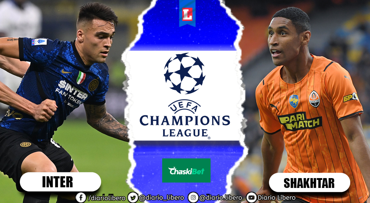 Inter vs Shakhtar EN VIVO ONLINE: A qué hora y qué canal transmite Champions League