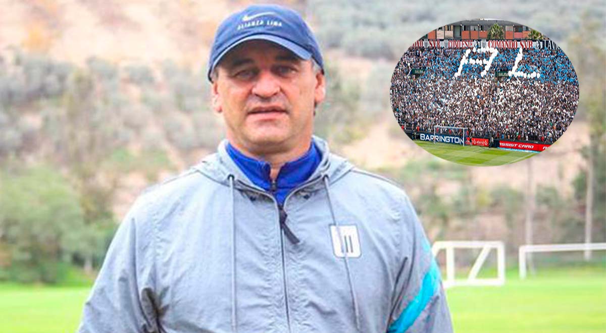 Carlos Bustos afirma que le gustaría dirigir a Alianza Lima con Matute lleno de hinchas