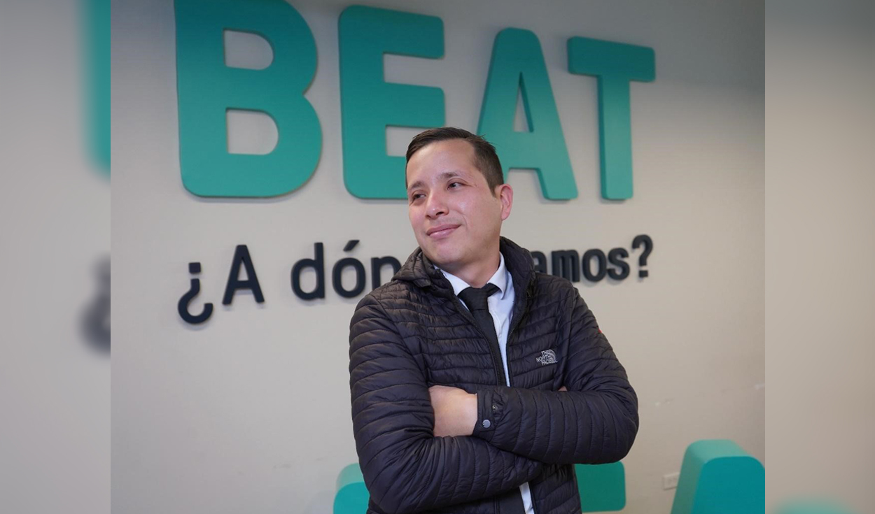 Pierre León, fanático del fútbol que vivió el Mundial Rusia 2018 conduciendo con Beat