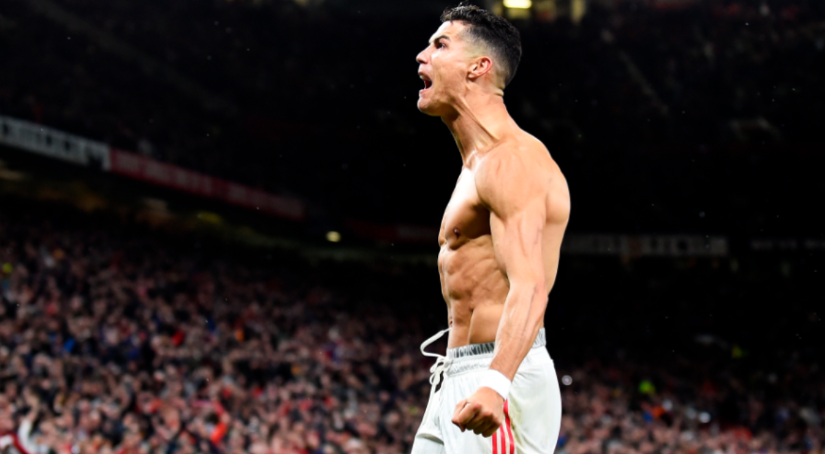 Champions: Ronaldo le dio el triunfo al Manchester United en el final del partido