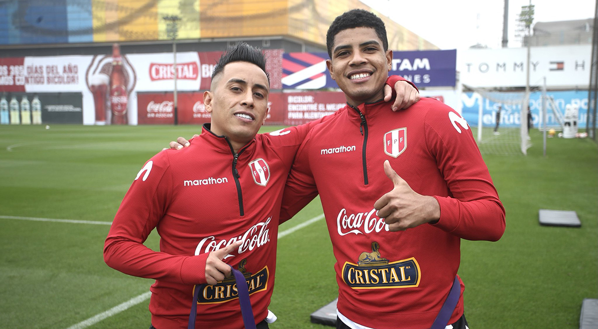 Christian Cueva se unió a los entrenamientos de la Selección Peruana en la Videna