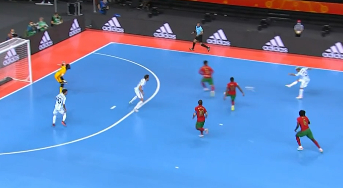 Mundial Futsal 2021: Claudino marcó el descuento para Argentina