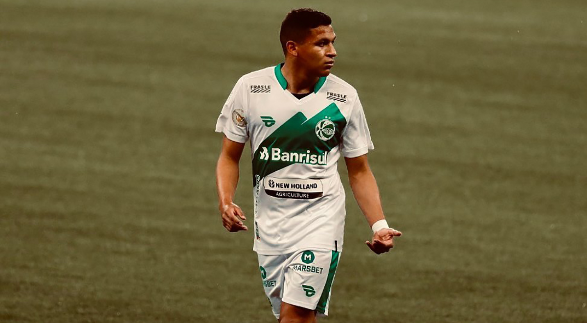 Fernando Pacheco volvió a sumar minutos en el duelo entre Palmeiras vs. Juventude
