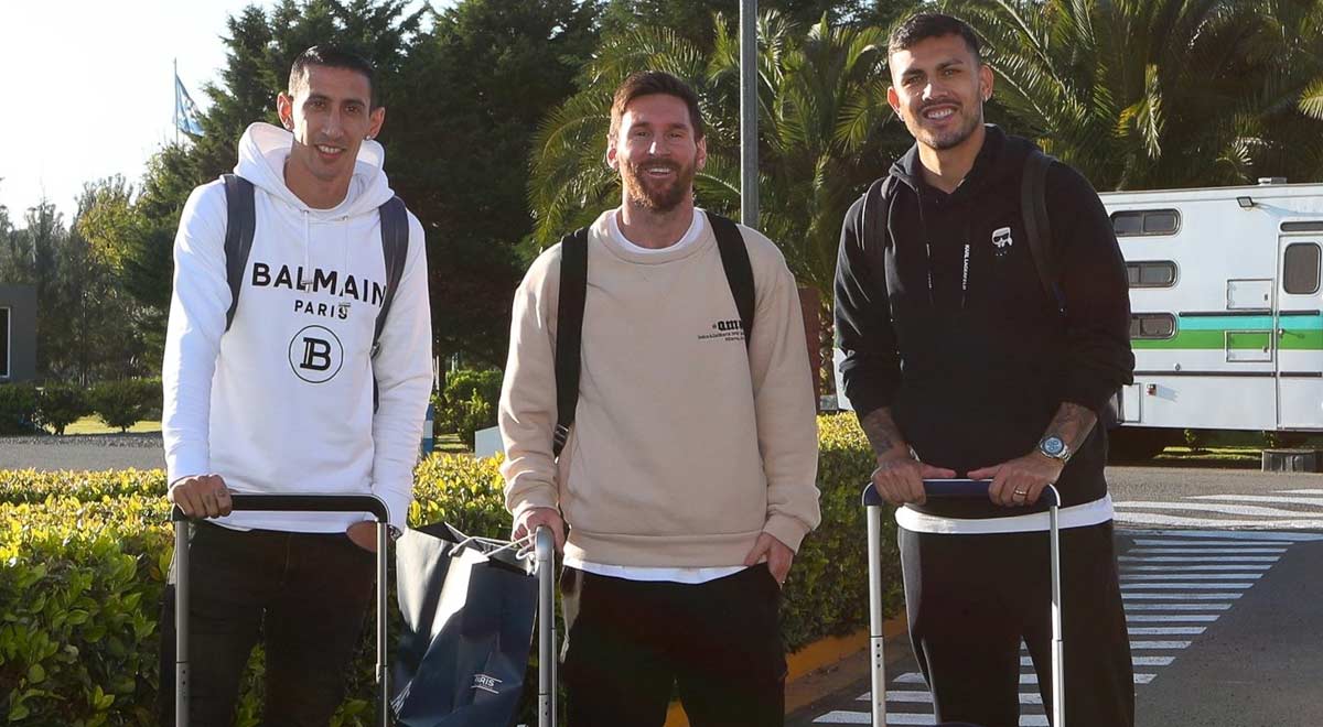 Full squad: Lionel Messi joined Argentina's training camp.