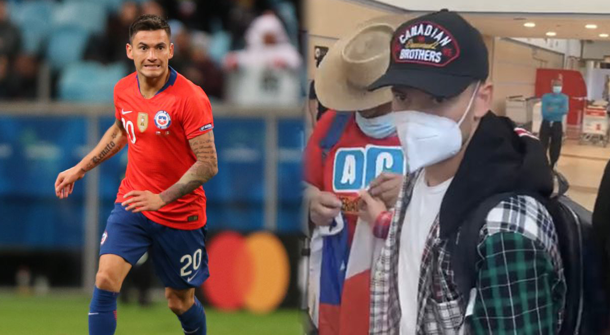 Charles Aránguiz llegó a Chile, pero aún preocupa su estado físico para jugar ante Perú