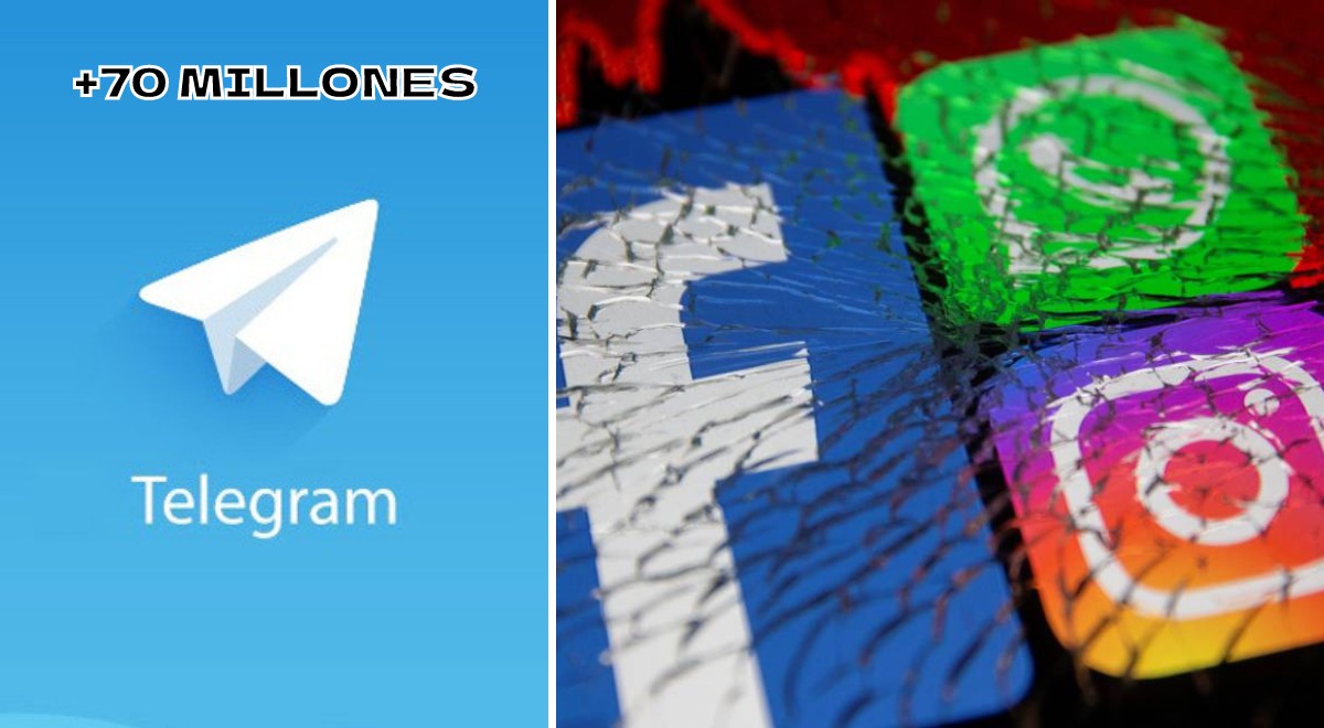 Telegram registers over 70 million new users thanks to WhatsApp's outage.