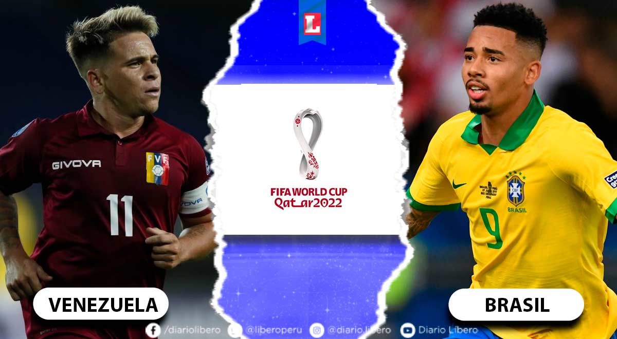 Venezuela vs. Brasil EN VIVO y ONLINE vía TLT Play por Eliminatorias Qatar 2022