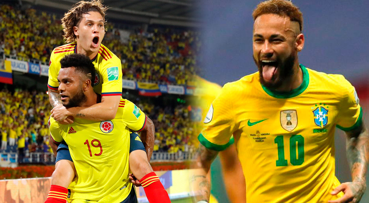 Colombia vs Brasil en Eliminatorias Qatar 2022 por Caracol TV: fecha, hora