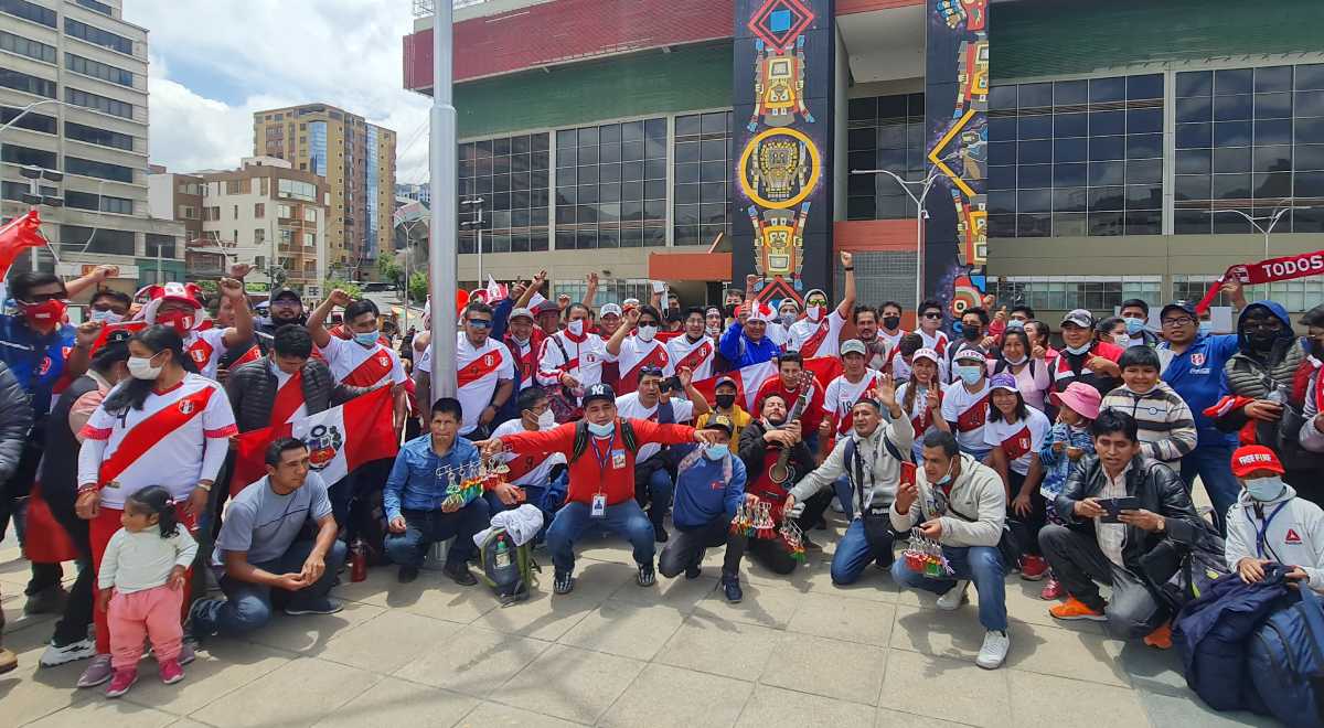 Perú vs Bolivia: La Paz se pinta de blanco y rojo 