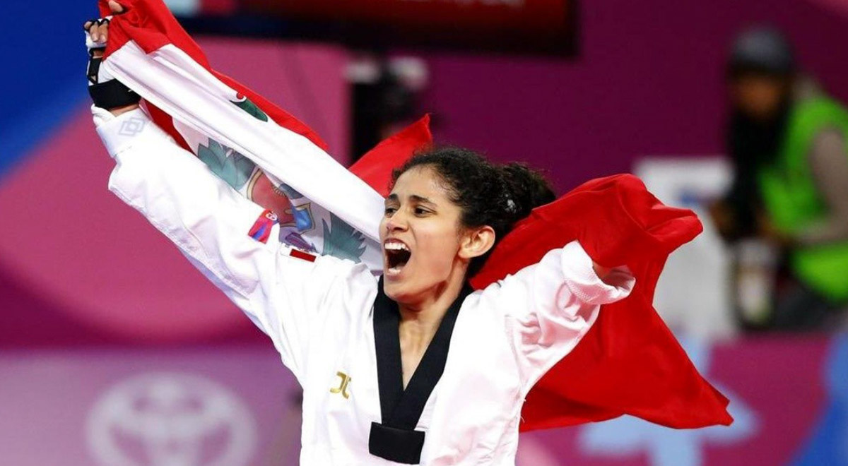 Angélica Espinoza es la número 1 del ranking de Parataekwondo