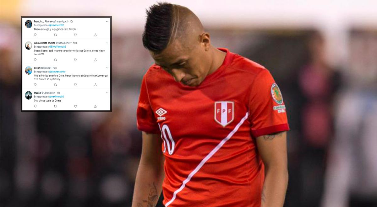 Cueva fue culpado por el gol de Bolivia y se hizo tendencia en las redes sociales