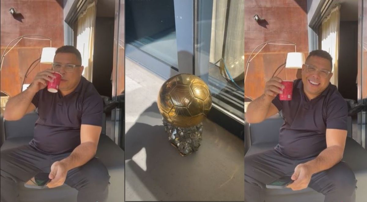 TikTok: Ronaldo y Roberto Carlos disfrutan de una reunión con el Balón de oro