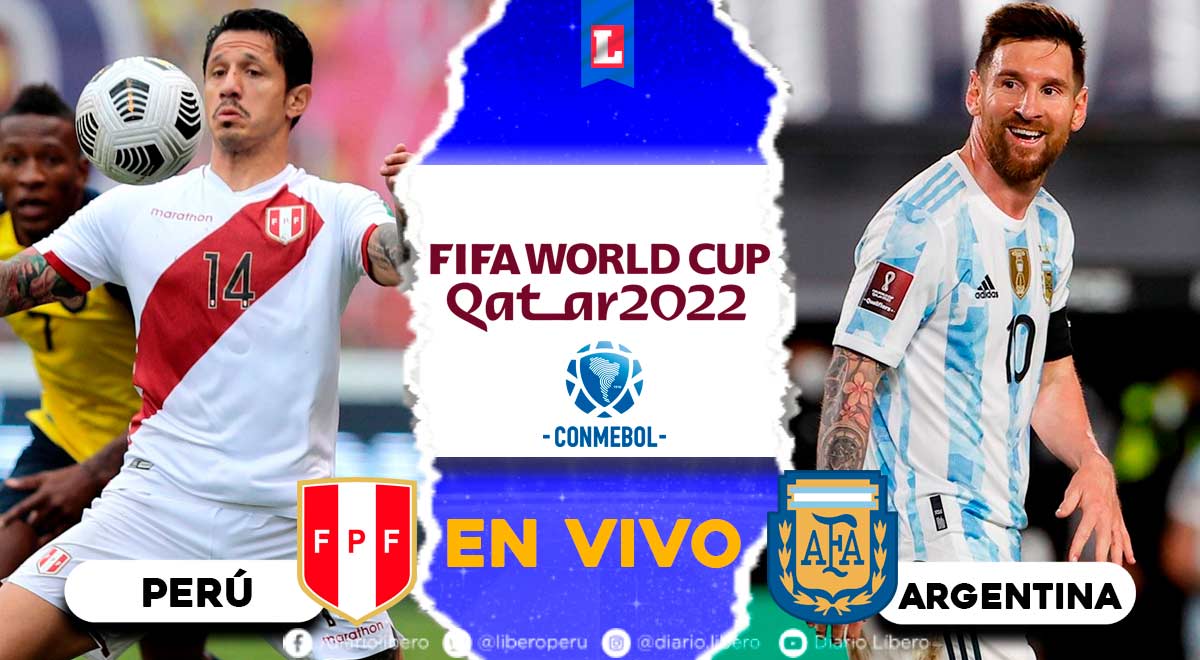 VER Perú vs. Argentina EN VIVO GRATIS por América y Latina: 0-0 Eliminatorias