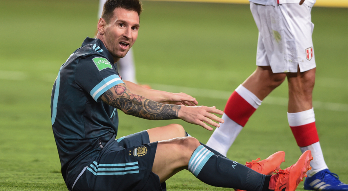 Sufre contra Perú: Lionel Messi y su desalentadora estadística ante la Blanquirroja