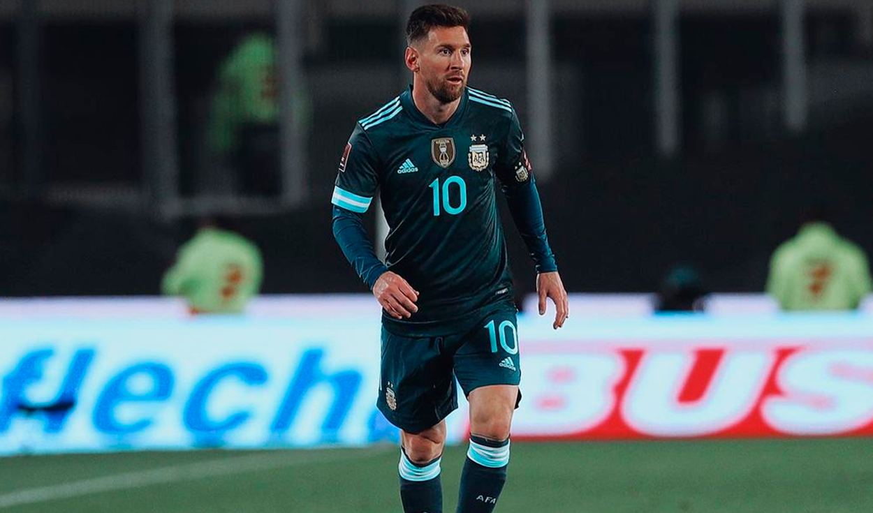 Lionel Messi criticó al árbitro luego del triunfo ante la Selección Peruana