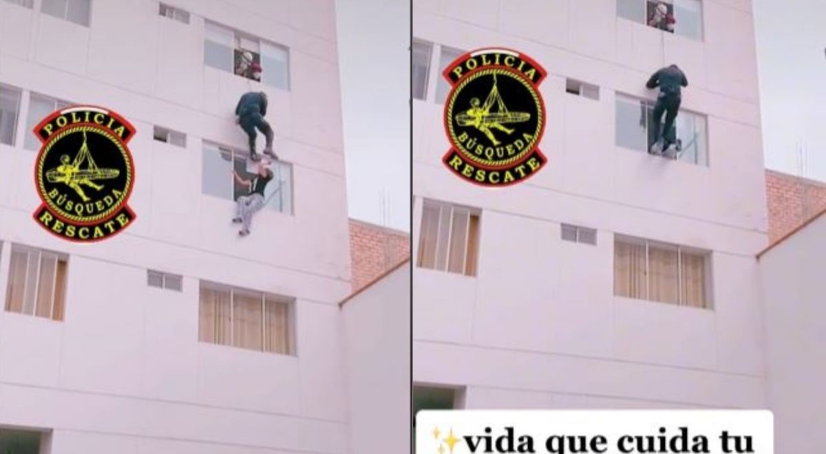 TikTok: Policía de Rescate salva a mujer que intentaba suicidarse 