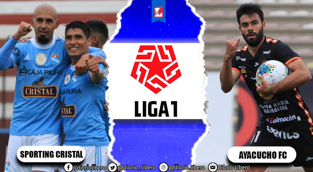 GOL PERÚ en vivo por internet Liga 1, Sporting Cristal vs. Ayacucho FC sigue el partido