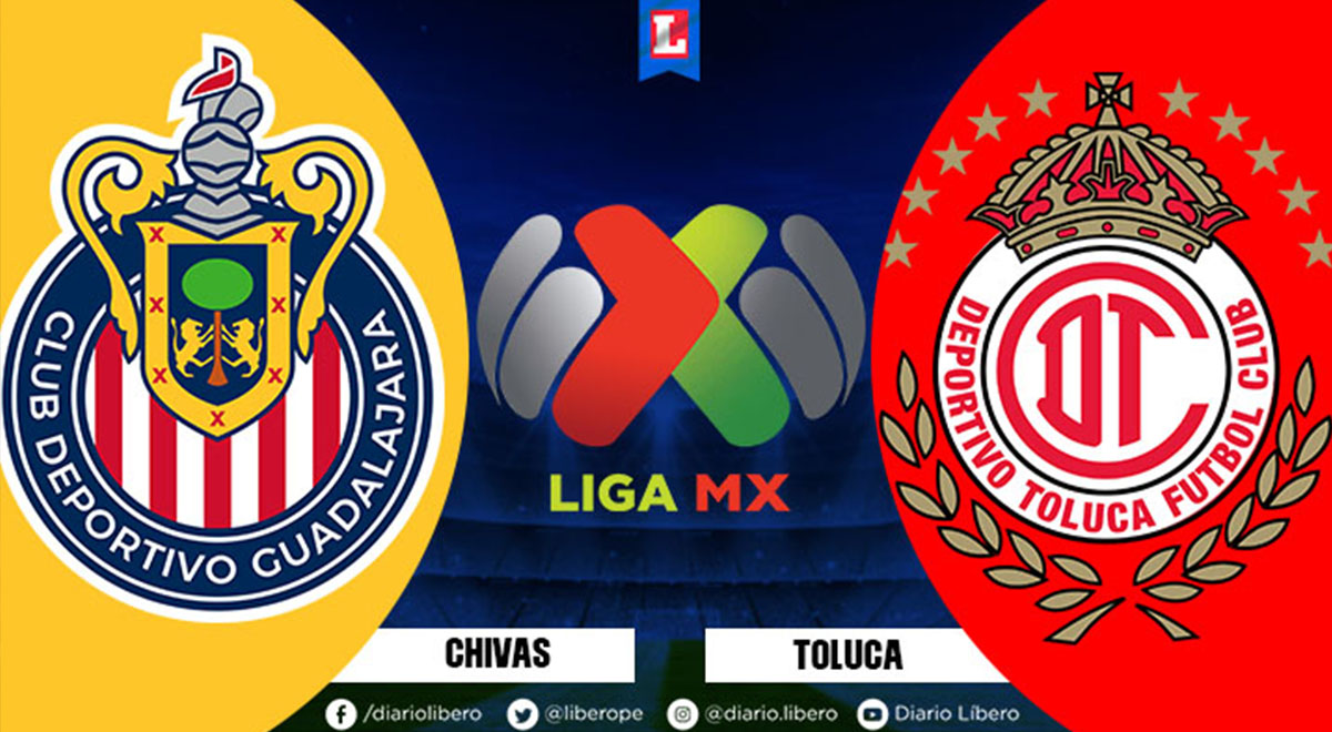 Chivas Guadalajara vs. Toluca EN VIVO vía Afizzionados TV ET 1-0 por Liga MX