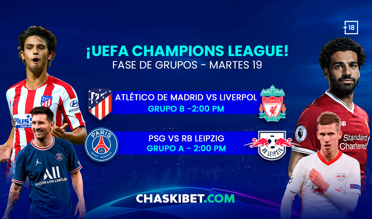 ChaskiBet: PSG irá por la victoria en la jornada 3 de la Champions League