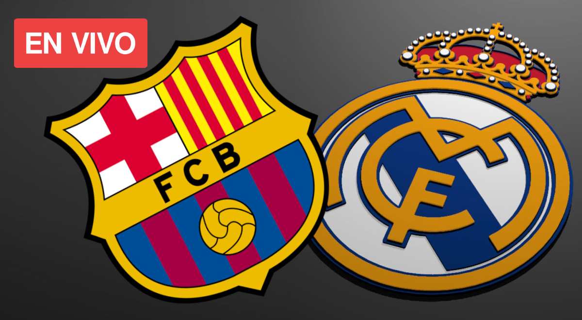 Roja Directa Barcelona vs. Real Madrid EN VIVO El Clásico del fútbol español