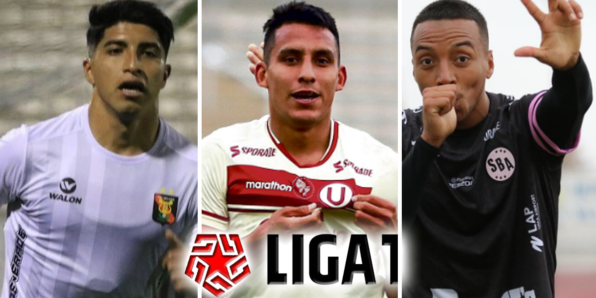 Liga 1: tres peruanos luchan por ser el máximo goleador del torneo