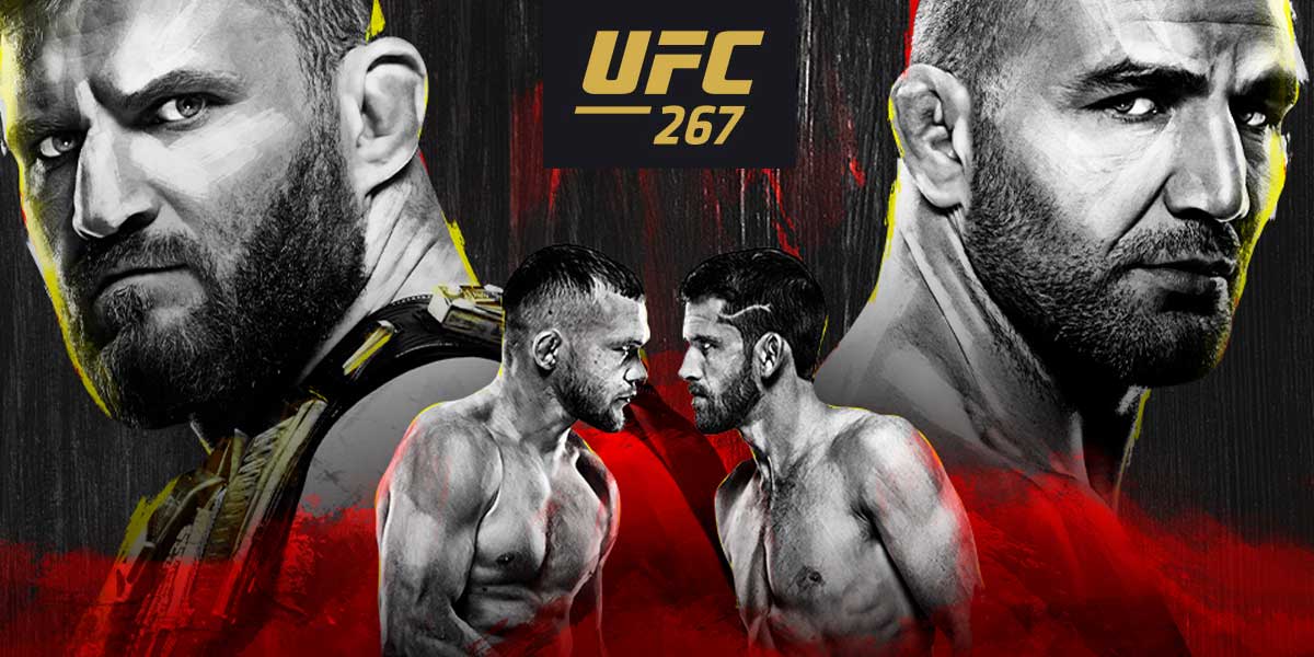UFC 267 EN VIVO, Blachowicz vs. Teixeira EN DIRECTO, ONLINE: cartelera y donde ver pelea