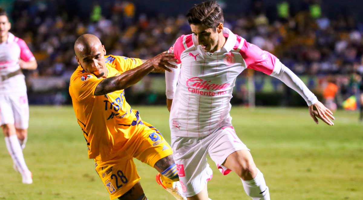Tigres derrota 2-1 Chivas y mantiene posibilidad de liguilla directa