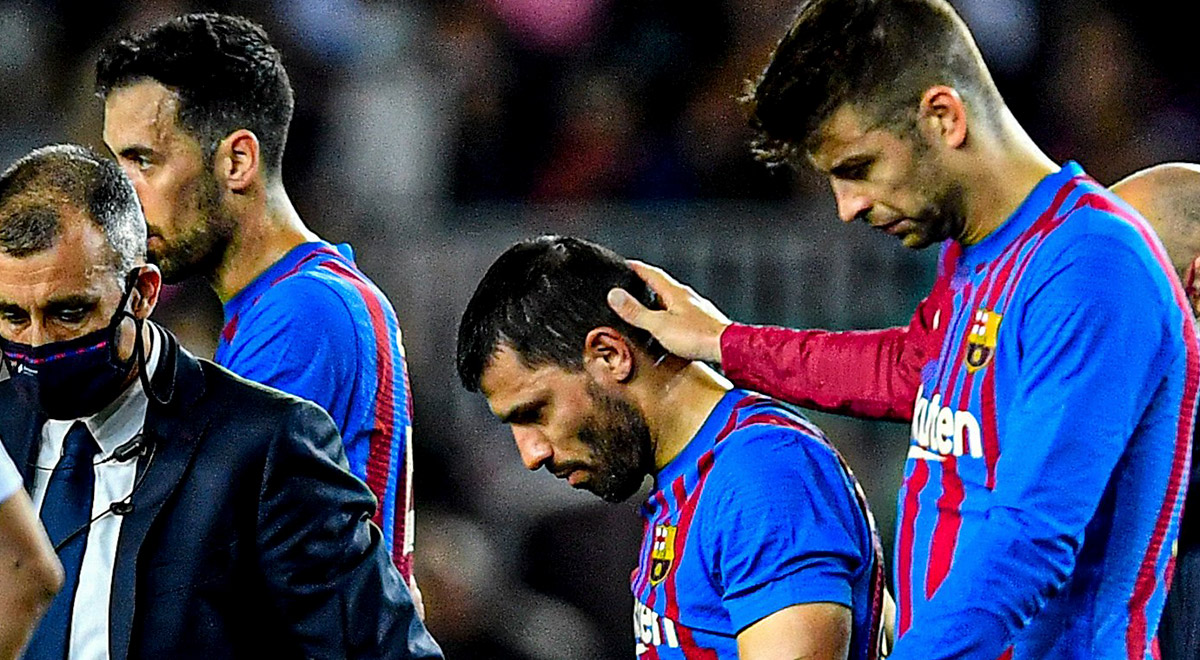 En FC Barcelona mantendrán al cuidado a Sergio Agüero que sufrió taquicardia
