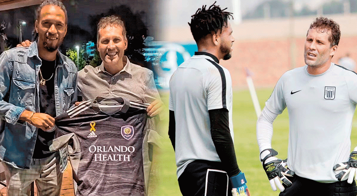Reencuentro íntimo: Gallese recibió a Butrón y obsequió camiseta del Orlando City