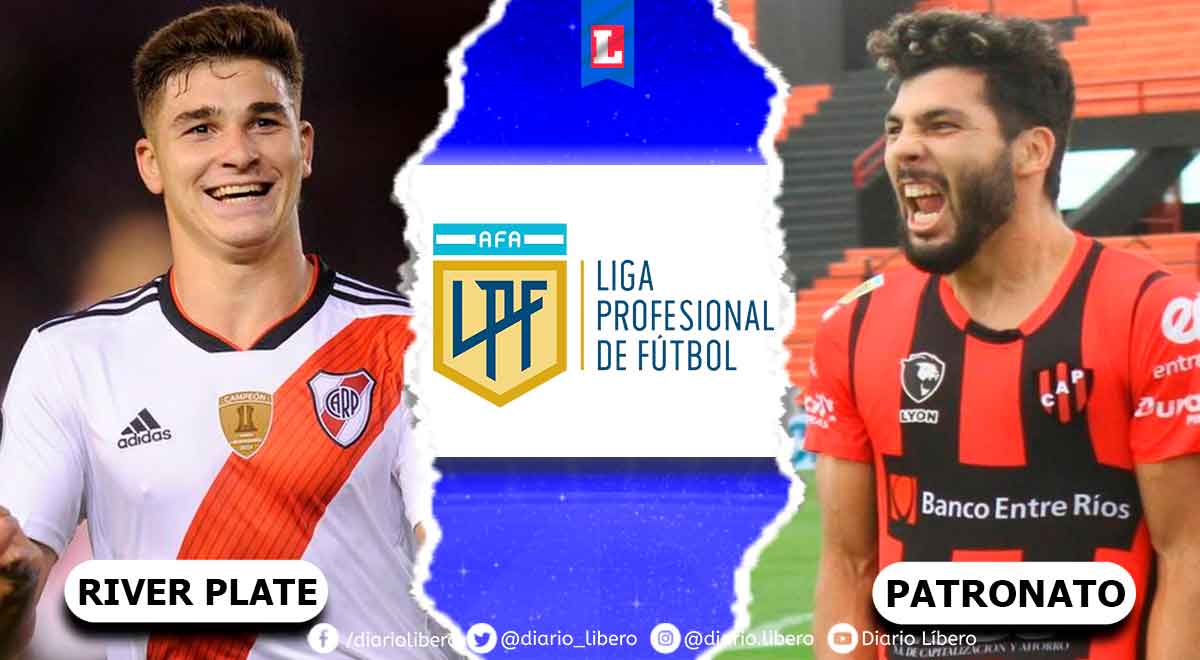 Ver TNT Sports EN VIVO, River Plate-Patronato: PT 1-0 minuto a minuto por LFP