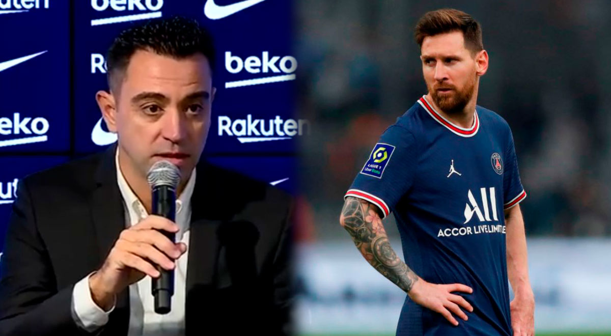 Xavi y su mensaje ante la ausencia de Messi: 