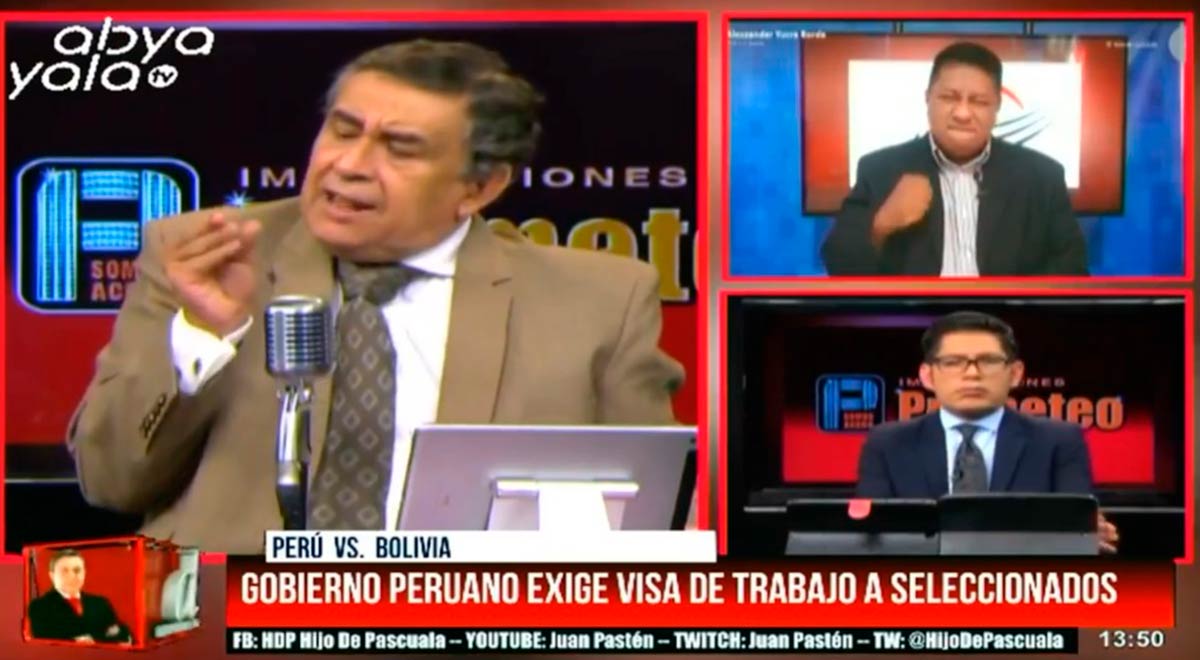Periodista boliviano afirma que Perú tiene miedo de perder: 