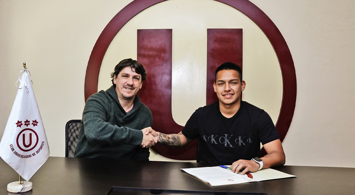 Oficial: Nelson Cabanillas renovó con Universitario por tres temporadas más